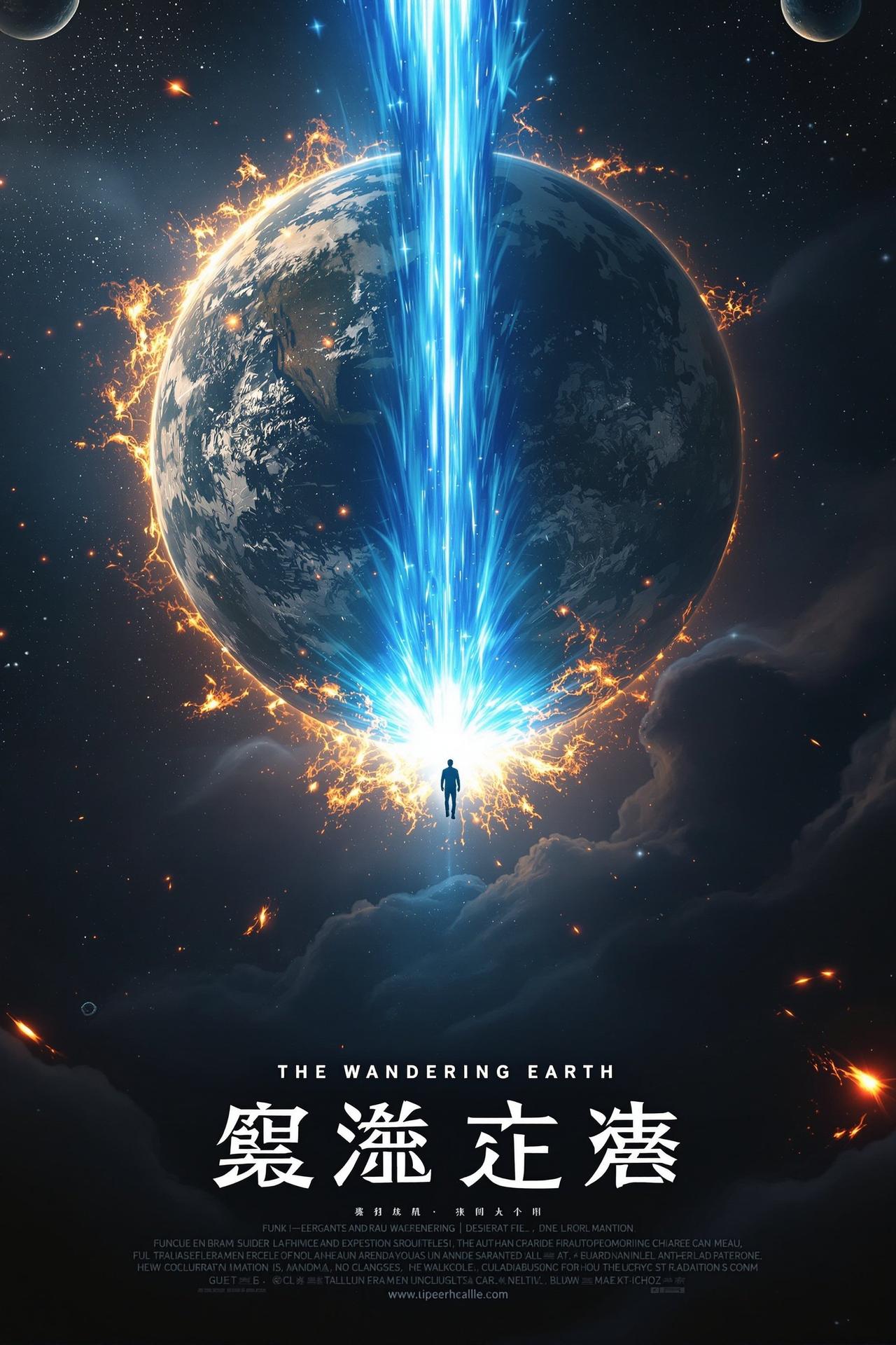 流浪地球3 电影海报 - 欧美在线中国科幻力作